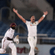 West Indies all out 27