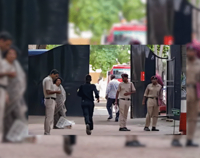Fake bomb email threats Delhi Bangalore schools