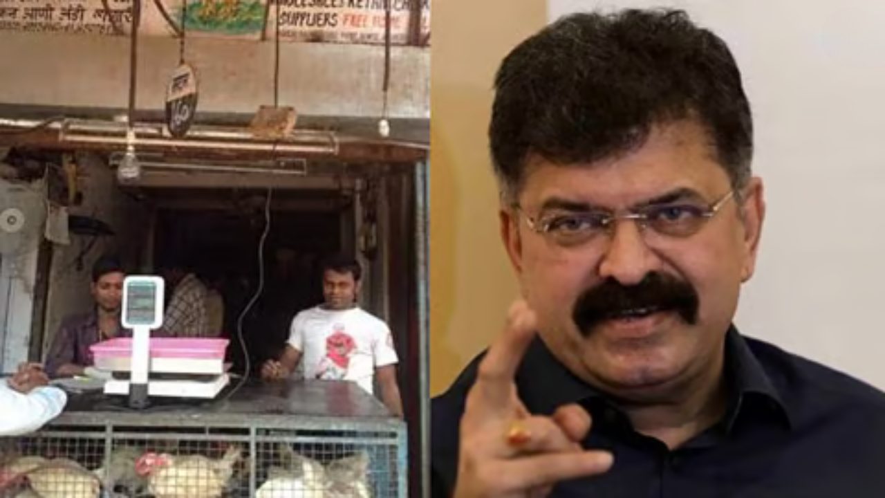 Jitendra Awhad mutton party