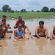 Washim farmers protest drought demand