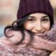 Person sleeping in winter while wearing ear caps, showing effects on health and comfort