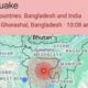 People evacuating homes in Kolkata after earthquake tremors