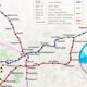 Pune Metro Phase 2 route map with metro train graphic showing the approved expansion plan