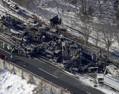 Road Accident in Japan