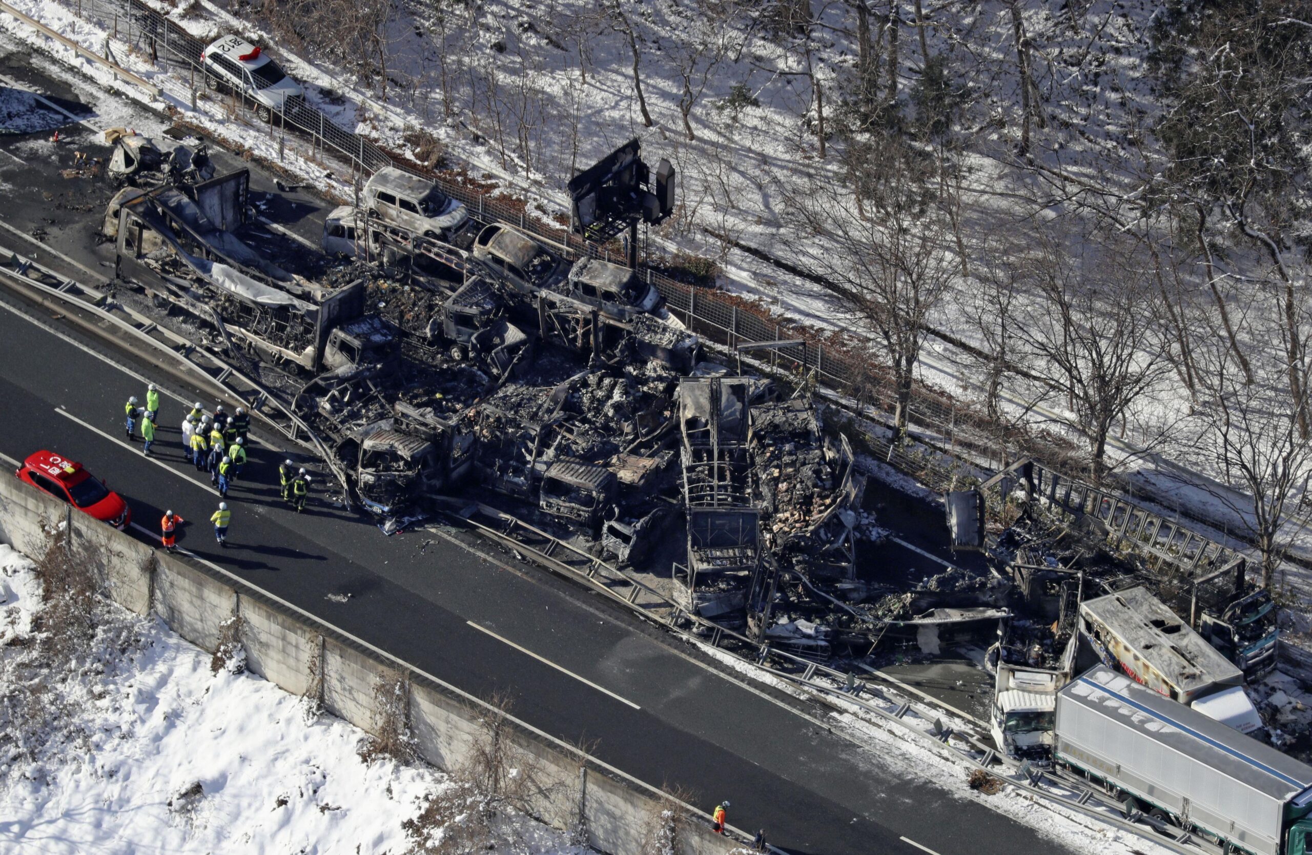 Road Accident in Japan