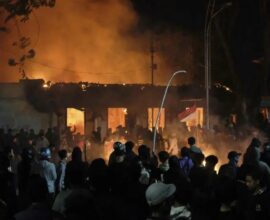 Fire in Indonesia