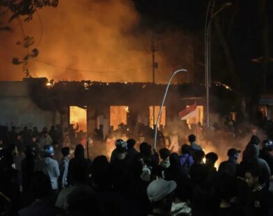Fire in Indonesia