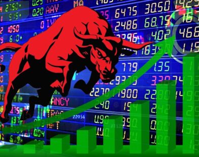 Sensex Gains 100 Points