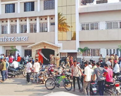 Aashta Nagar Parishad Strong Room Chaos