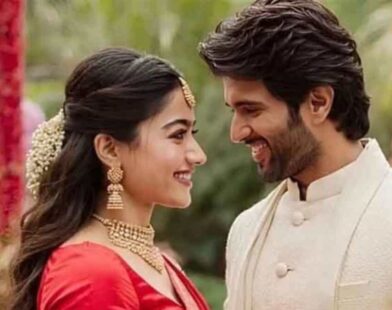 Actors Vijay Deverakonda and Rashmika Mandanna ahead of their wedding