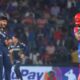 Indian bowler Arshad Khan celebrating after taking 6 wickets for 9 runs in the Syed Mushtaq Ali Trophy, creating a new record