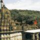 View of Bhimashankar Jyotirlinga temple as it remains closed for devotees from January 9