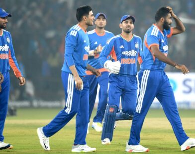 Indian cricket team preparing for the second T20 match against South Africa
