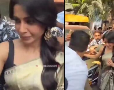 Samantha Ruth Prabhu caught in a scuffle as viral video circulates on social media