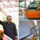 Hi-Tech Vande Bharat Sleeper Train at a railway platform showcasing its modern design and sleeper coach facilities