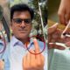 Marker ink in voting municipal election
