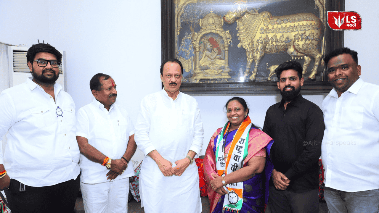 Ajit Pawar's political entry into the Nationalist Congress Party