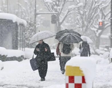 heavy snowfall
