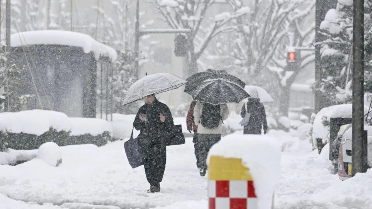 heavy snowfall