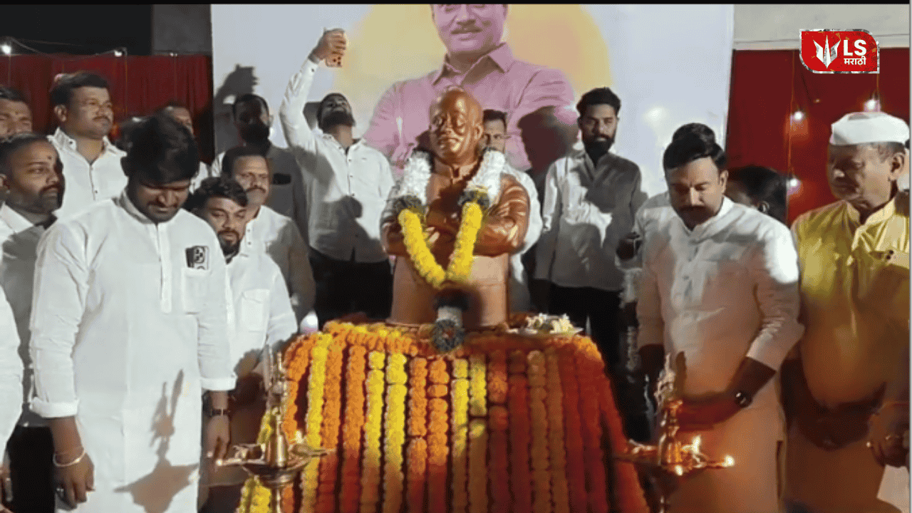 Ajit Pawar statue