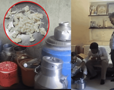 Adulterated milk