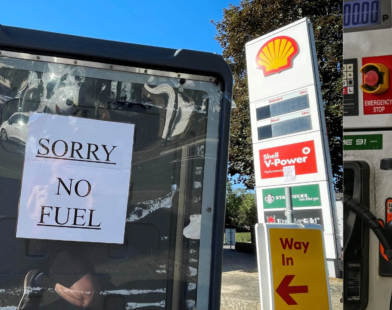 shortage of fuel