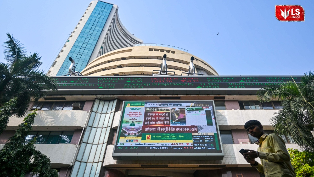 आठवड्याच्या पहिल्या दिवशी शेअर बाजारात तेजी; सेन्सेक्स 639 तर निफ्टी 195 अंकांनी वधारला