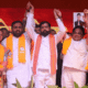 Eknath Shinde Solapur Party Entry