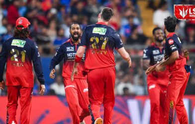 दिल्लीचा 75 धावांत धावांत खुर्दा; दमदार गोलंदाजीच्या बळावर RCB चा दणदणीत विजय