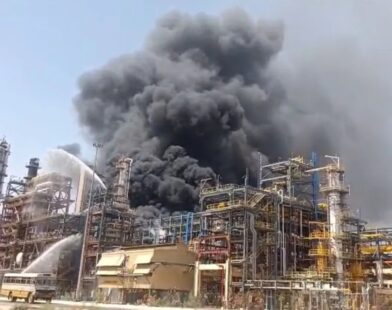 राजस्थानच्या पाचपद्रा रिफायनरीमध्ये भीषण आग; उद्या पंतप्रधान मोदी करणार होते उद्घाटन