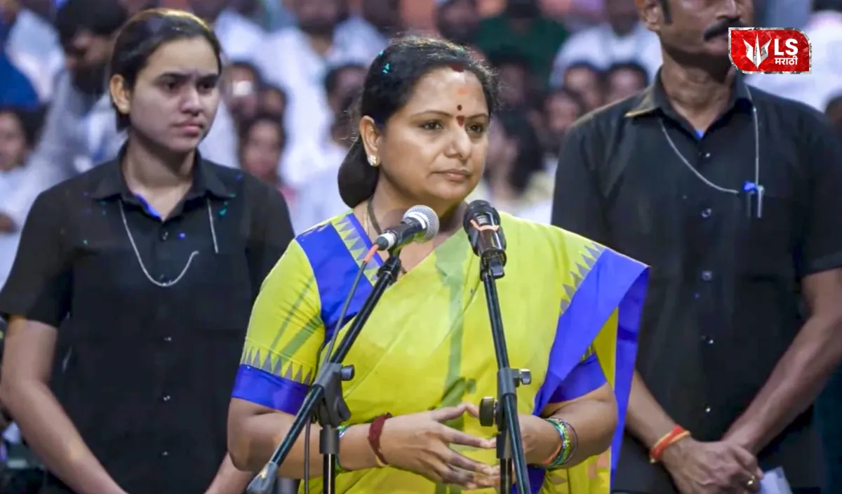 केसीआर यांची कन्या के. कविथा यांनी केली नव्या पक्षाची स्थापना; वडिलांच्या पक्षातून काढल्यानंतर उचललं मोठं पाऊल